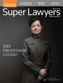 Super Lawyers Magazine for 2018 Cover