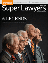Super Lawyers Magazine for 2019 Cover